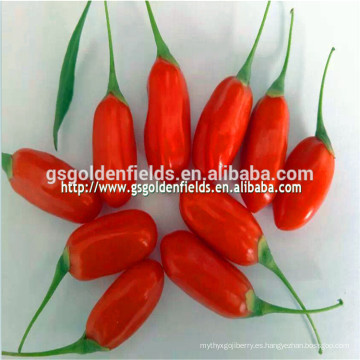 De grano entero Ningxia goji berry Anti-envejecimiento Promover la piel secada goji berry siyah goji berry